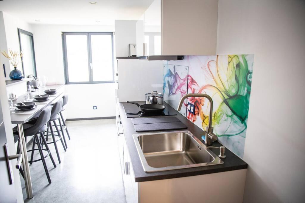 Apartamento Bienvenue Dans Le Cobalt ! Cholonge Exterior foto